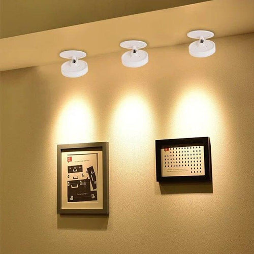 Spot encastré rond LED avec orientation 360