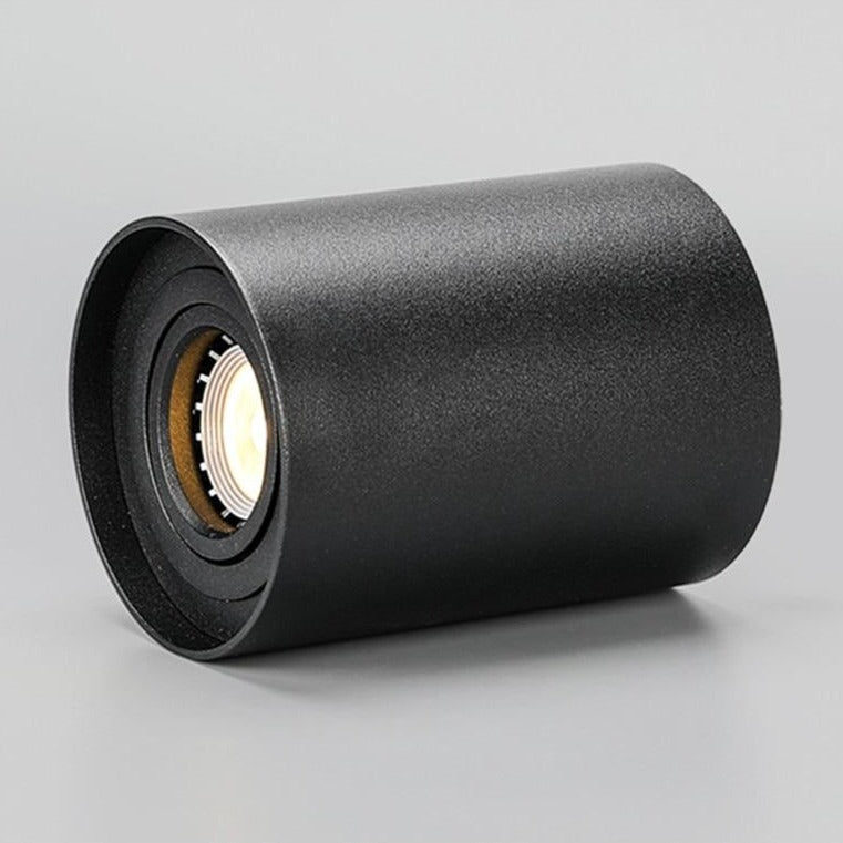 Spot moderne à LED en métal cylindrique Julius - vue 9 sur 10