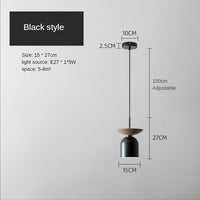 Industrial pendant light with dome-shaped shade Soren