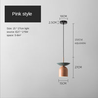 Industrial pendant light with dome-shaped shade Soren