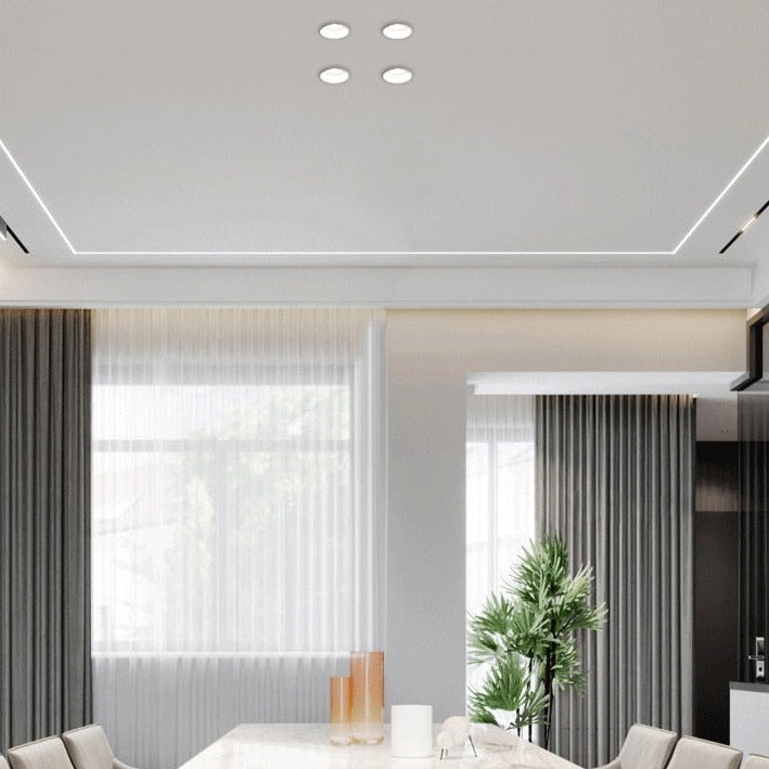 Spot moderne LED angle réglable à 24° et anti-éblouissement Elba - vue 5 sur 7