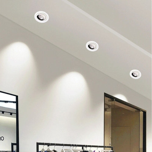 Spot moderne LED circulaire avec angle rotatif Anastassya - vue 2 sur 6