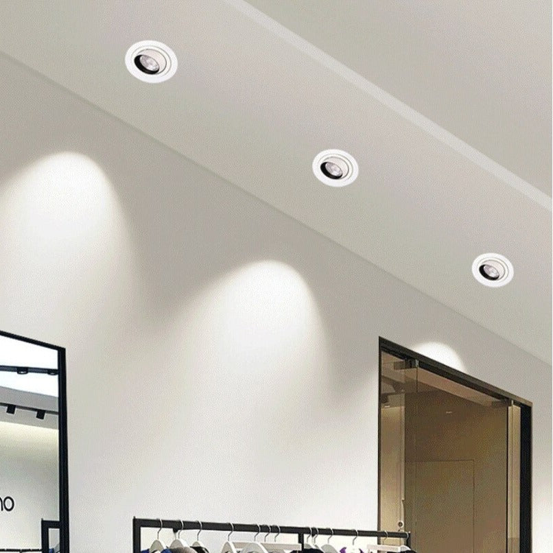 Spot moderne LED circulaire avec angle rotatif Anastassya - vue 2 sur 6