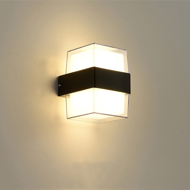 Applique murale moderne LED cubique en métal Adam - vue 8 sur 12