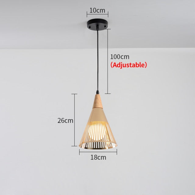 Suspension moderne LED avec lampes coniques Abril - vue 4 sur 5