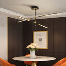 Lustre moderne LED avec lampes rectangulaires Wayna