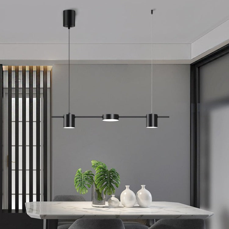 Lustre moderne LED avec plusieurs spots en métal Ainoa - vue 8 sur 16
