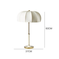 Modern table lamp with dome-shaped shade rita