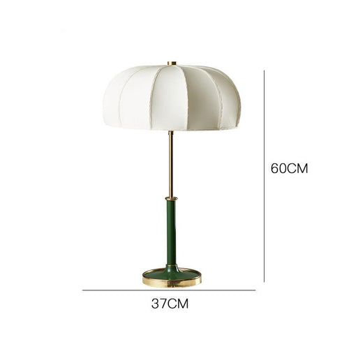 Lampe à poser moderne abat-jour en forme de dome Rita