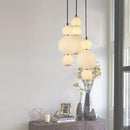 Suspension moderne LED avec perles lumineuses Julene