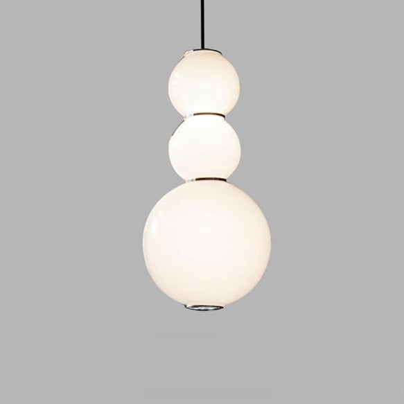 Suspension moderne LED avec perles lumineuses Julene - vue 12 sur 15