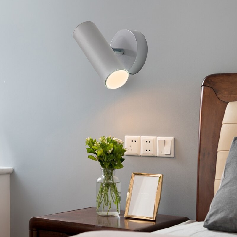 Applique murale moderne LED style spotlight en métal Ariadne - vue 2 sur 8