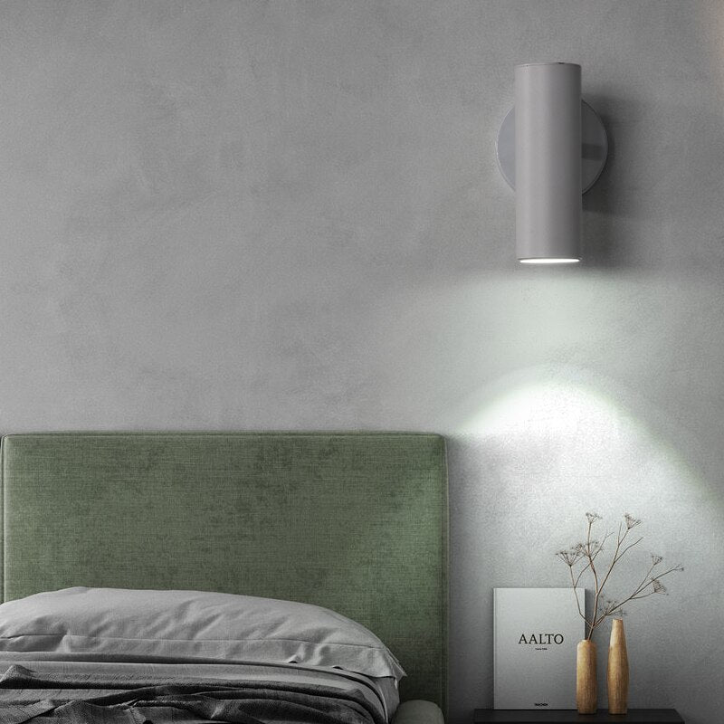 Applique murale moderne LED style spotlight en métal Ariadne