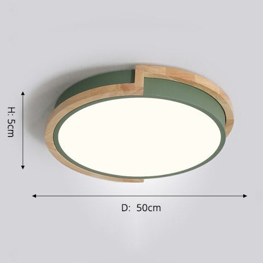 Plafonnier moderne minimaliste rond et lumière dimmable Celeste - vue 11 sur 11
