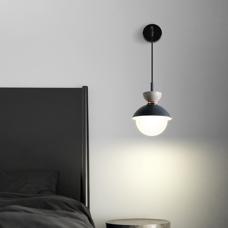 Applique murale moderne LED avec abat-jour en métal Hodge - vue 4 sur 11