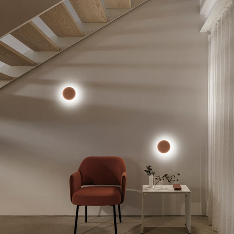 Applique murale design circulaire LED minimaliste Siera - vue 6 sur 11