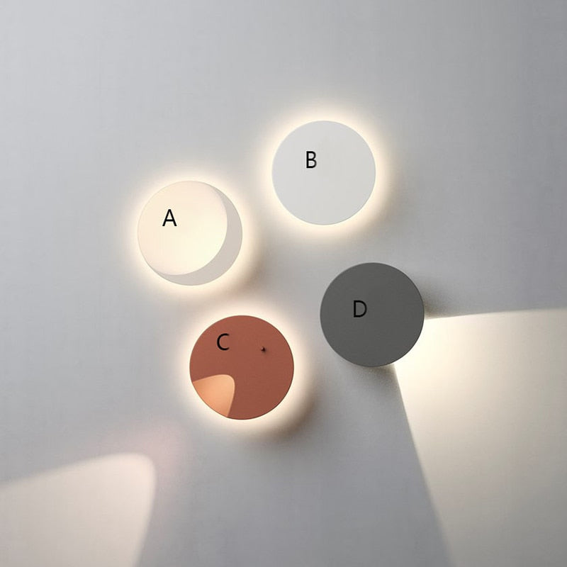 Applique murale design circulaire LED minimaliste Siera - vue 9 sur 11