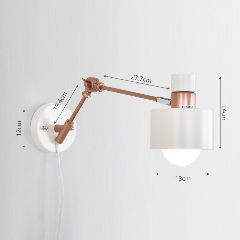 Applique murale moderne en bois et métal Garenne (plusieurs modèles) - vue 9 sur 21