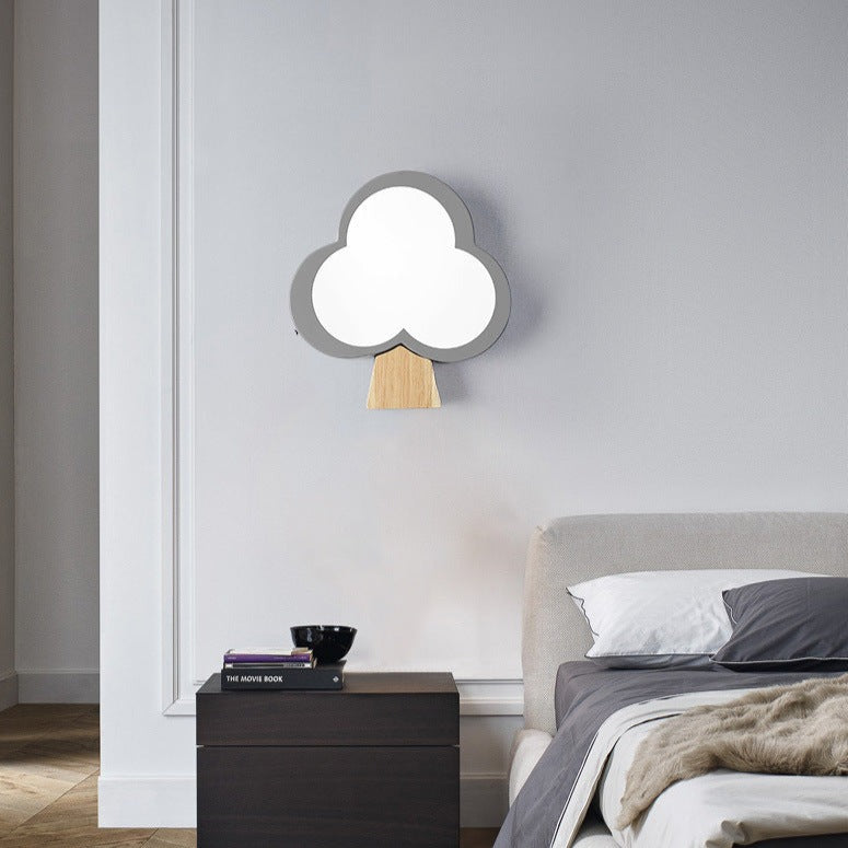 Applique murale moderne LED en fome de fleur Weix - vue 4 sur 7