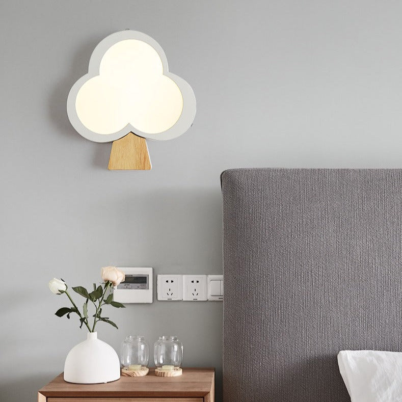 Applique murale moderne LED en fome de fleur Weix - vue 2 sur 7
