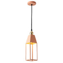 Suspension design en métal coloré Colemann