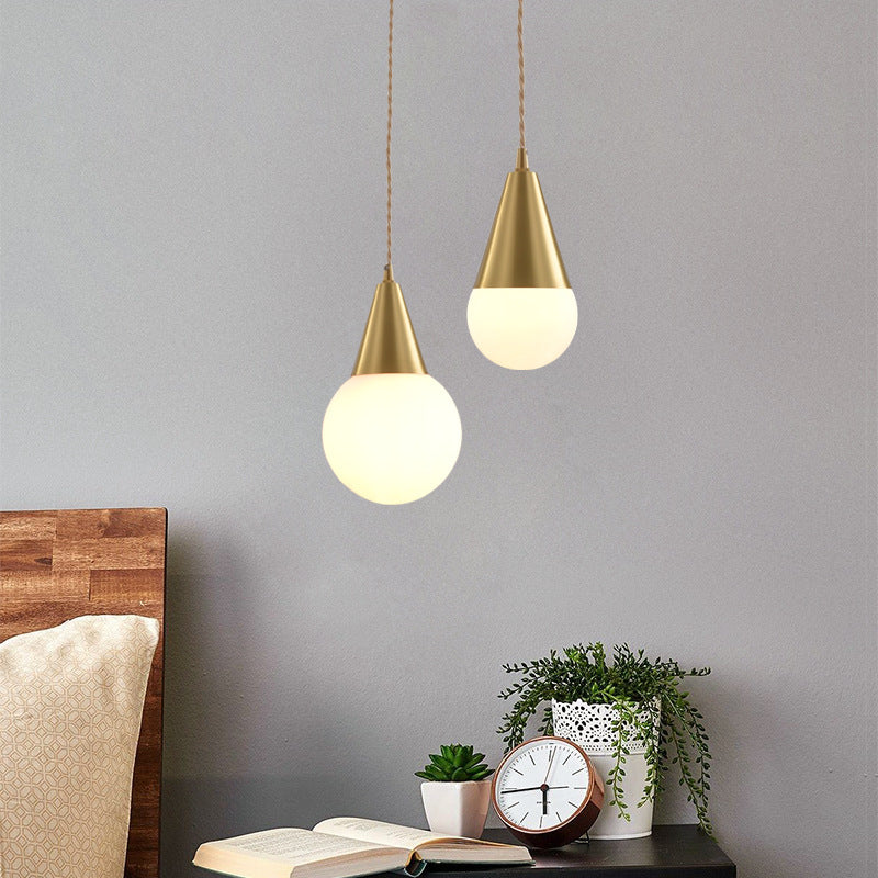 Suspension moderne LED style flacon de parfum luxueux Arlo - vue 2 sur 9