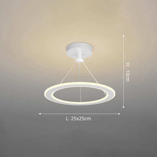 Lustre design LED avec formes irrégulières et originales Cyriac - vue 20 sur 24
