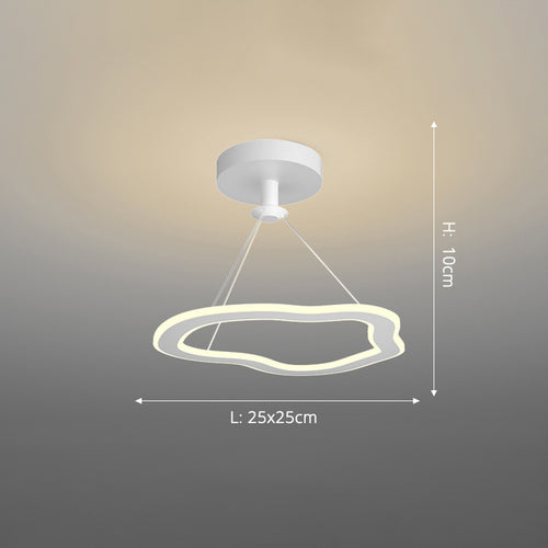 Lustre design LED avec formes irrégulières et originales Cyriac - vue 11 sur 24
