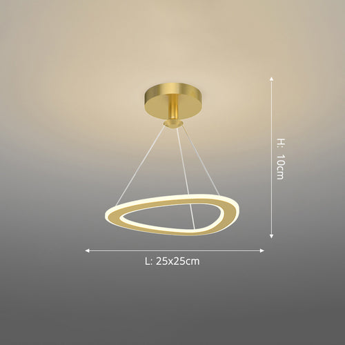 Lustre design LED avec formes irrégulières et originales Cyriac - vue 16 sur 24