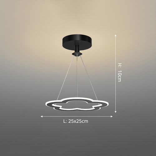 Lustre design LED avec formes irrégulières et originales Cyriac - vue 19 sur 24
