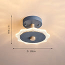 Plafonnier design avec des formes originales en métal Basil