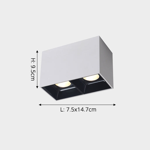 Plafonnier design LED réglable avec différentes formes Hatleen