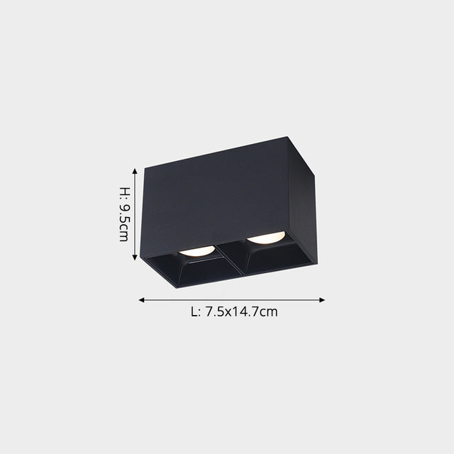 Plafonnier design LED réglable avec différentes formes Hatleen