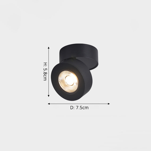 Plafonnier design LED réglable avec différentes formes Hatleen