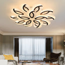 Plafonnier moderne LED en forme de fleur acrylique Jalen