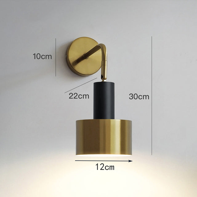 Applique murale industrielle LED en métal style spot Rhea - vue 8 sur 8