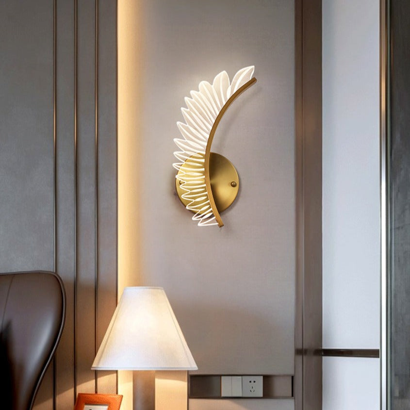 Applique murale moderne avec deux ailes lumineuses Kylian - vue 3 sur 10