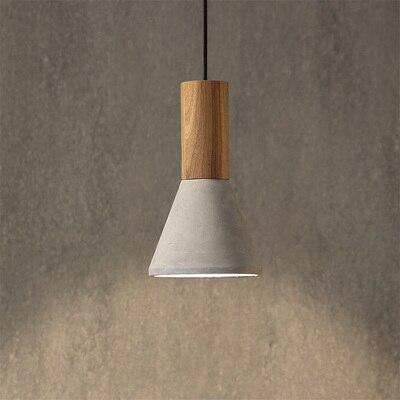 Suspension design en bois et ciment de plusieurs formes Studio - vue 6 sur 8
