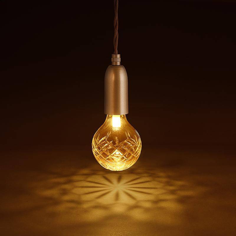 Suspension LED doré Loft Rétro - vue 4 sur 4
