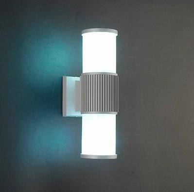 Applique extérieur LED cylindrique en aluminium - vue 3 sur 3