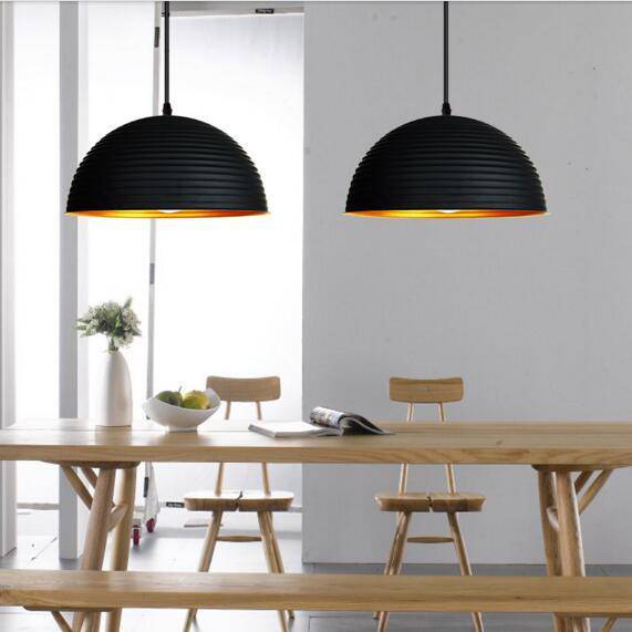Suspension design demi-boule rayée Cover - vue 3 sur 7
