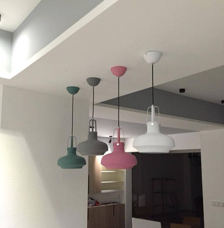 Suspension design arrondie colorée Candy - vue 6 sur 5