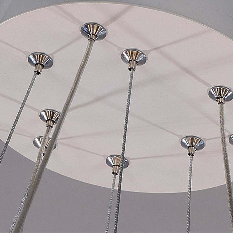Lustre LED Luxury Ring télécommandé - vue 6 sur 5