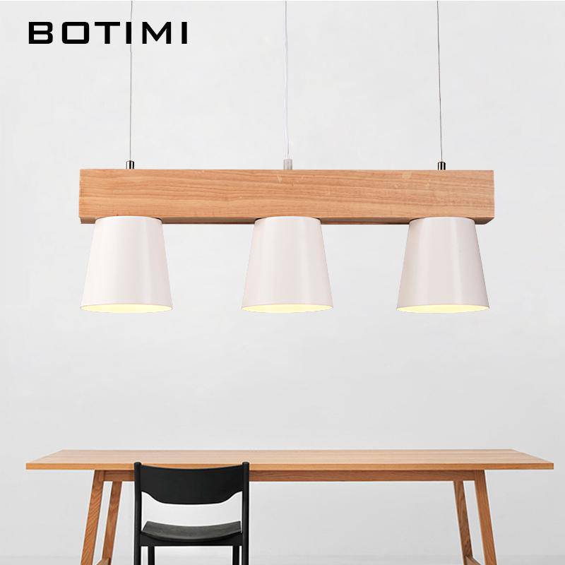 Suspension en bois avec abat-jour en métal Nordic - vue 6 sur 6