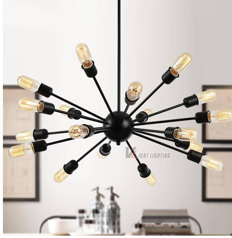 Lustre design boule et bras métal Teto - vue 3 sur 5