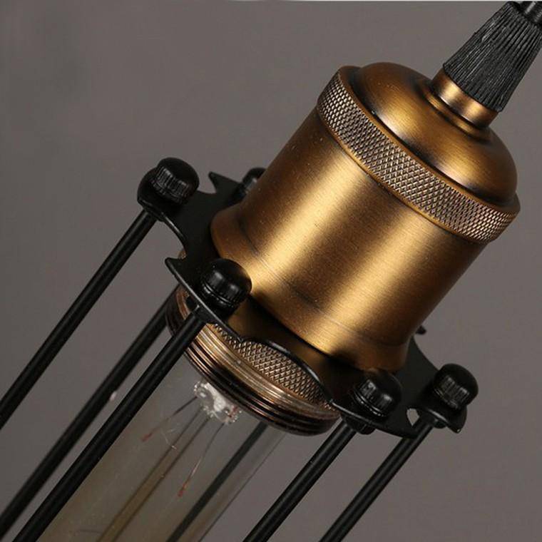 Suspensions Antique à cages en métal - vue 6 sur 5