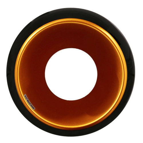 Suspension design LED en boule naquée noire - vue 6 sur 6