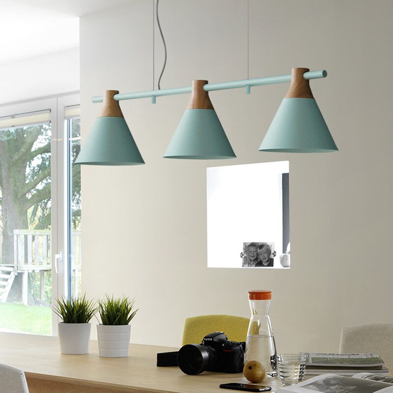 Suspension à LED moderne en forme de cône Gallina