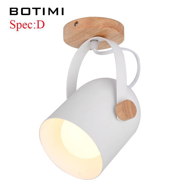 Spot dirigeable à LED avec bois