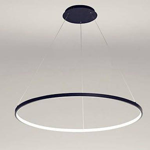 Designer LED circular pendant chandelier 80cm